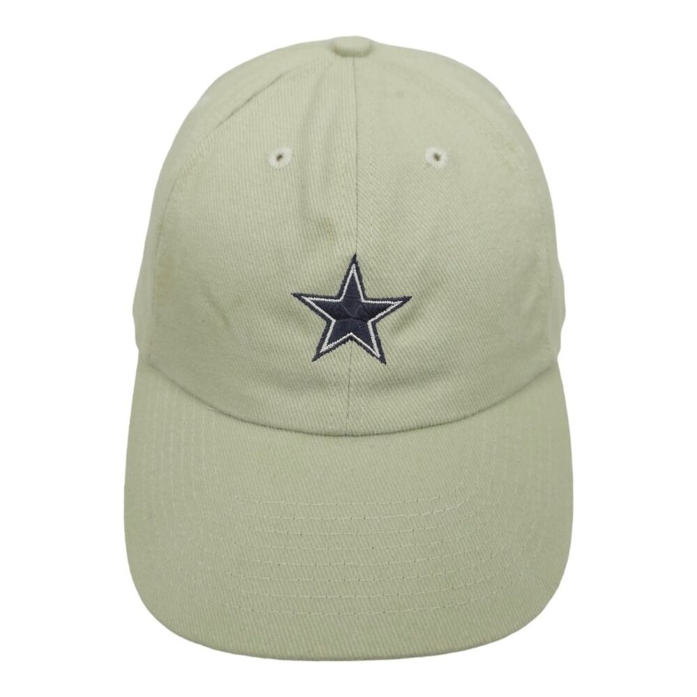 Dallas Cowboys NFL Football Adjustable Size Cap Strapback Baseball Hat Khaki
